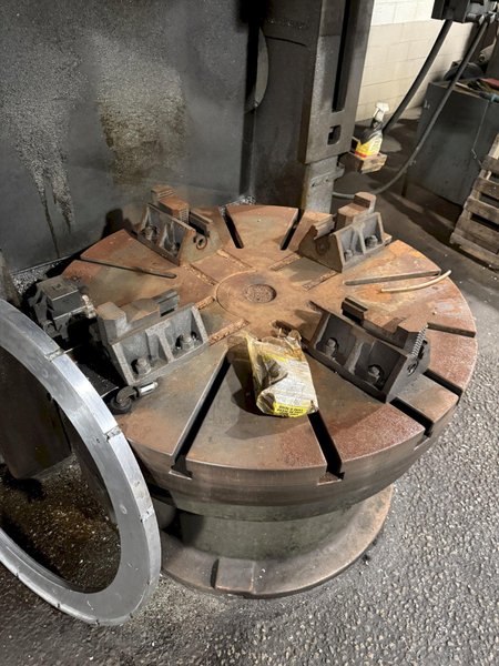 KING VERTICAL TURRET LATHE. STOCK # 0546426
