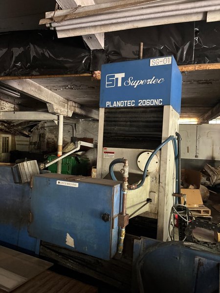 20" X 60" SUPERTEC MODEL #PLANOTEC 2060NC CNC HORIZONTAL SURFACE GRINDER: YOBRO 26165