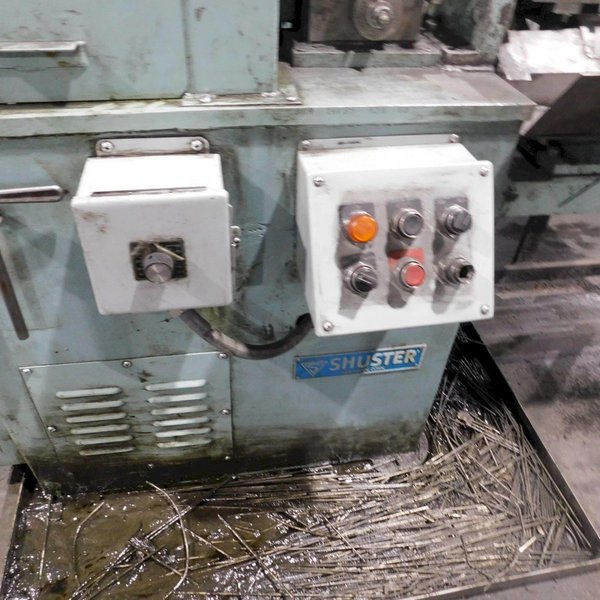 1/4" Shuster Model 1AVS-5 Wire Straightener and Cutoff Machine