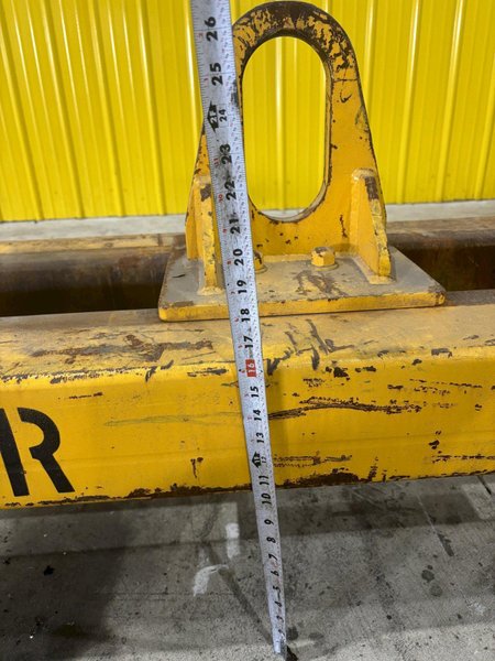 8,000 LBS X 10' X 8' LETELLIER 4-ARM SPREADER BAR LIFT BEAM WITH CENTERING ADJUSTMENT: STOCK #21987