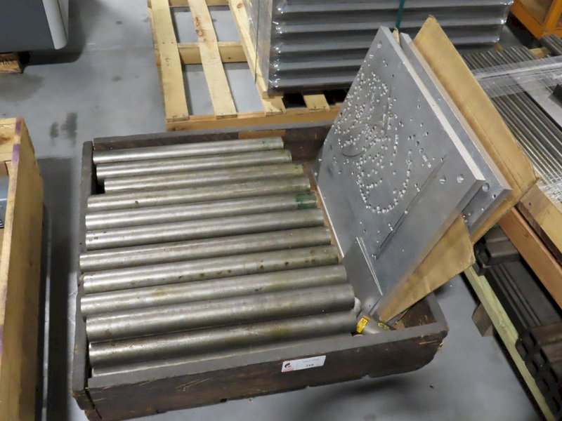 Surplus Material including Steel Round Bar Stock and Aluminum Plates- Auction Item