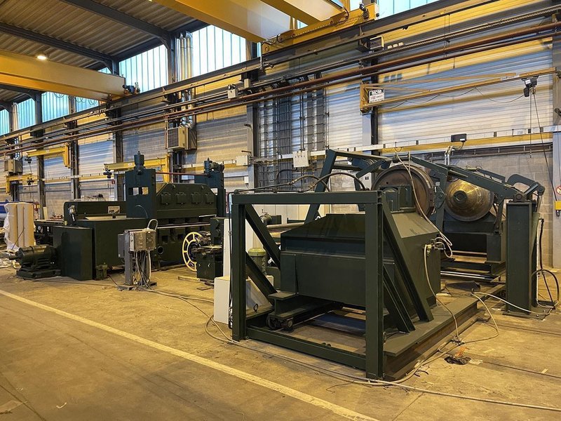 ZM - 2050 x 4 mm decoiling &amp; cut to length &amp; slitting