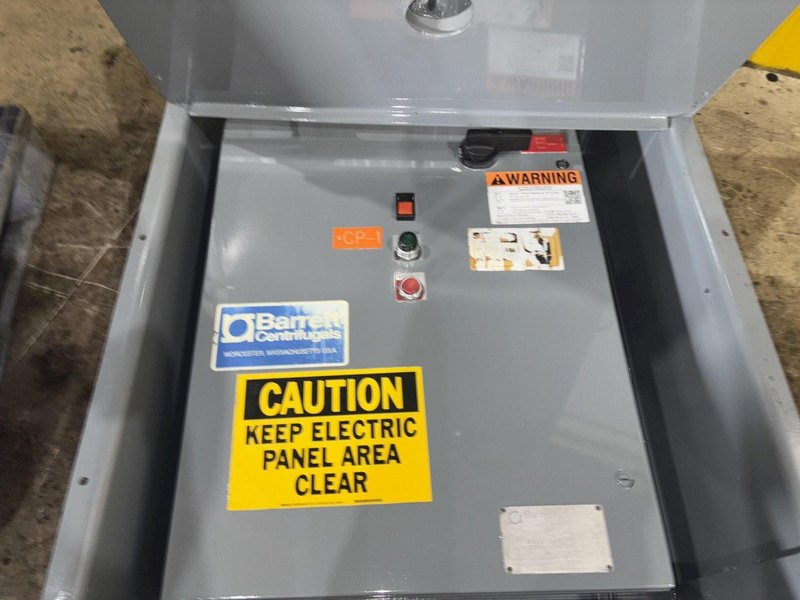 BARRETT MODEL #401 CHIP SPINNER CENTRIFUGE WITH CHIP BASKETS: STOCK #23706