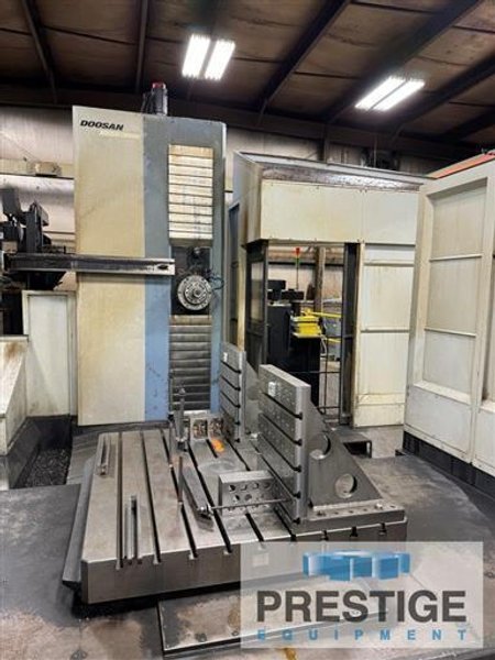 Doosan DBC-130 II 5.12&quot; Table Type CNC Horizontal Boring MIll