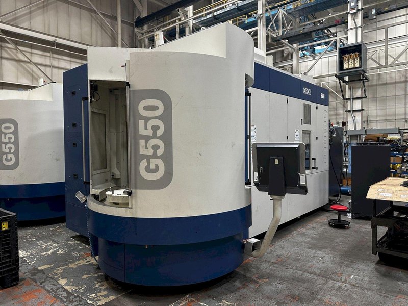 2022 Grob G550 5-Axis CNC Horizontal Machining Center with Pallet Changer