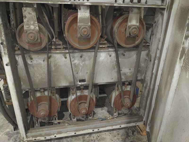 53" x 3 HEAD BIESSE REGAL MODEL #530-1350 WIDE BELT SANDER FINISHER: STOCK #22074