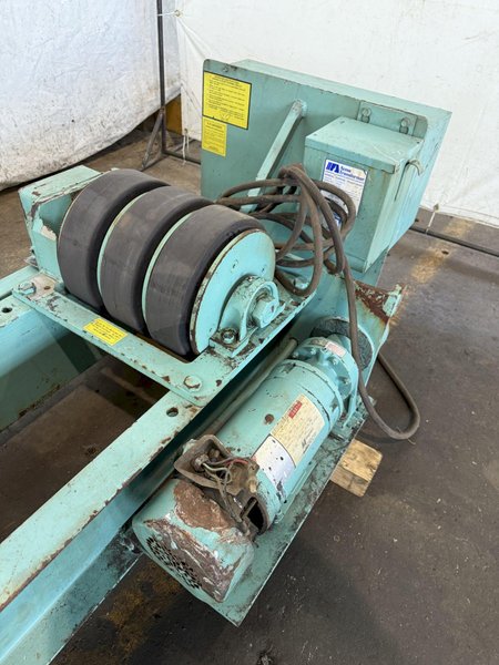 10 TON/20,000 LBS ARONSON POWERED TANK TURNING ROLLS. STOCK # 0341225.