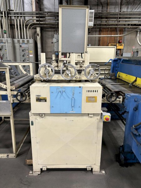 CTL Line: 48″ x 10,000 LB GARY &amp; WYSONG CUT-TO-LENGTH LINE W/ DUAL AMERICAN UNCOILERS