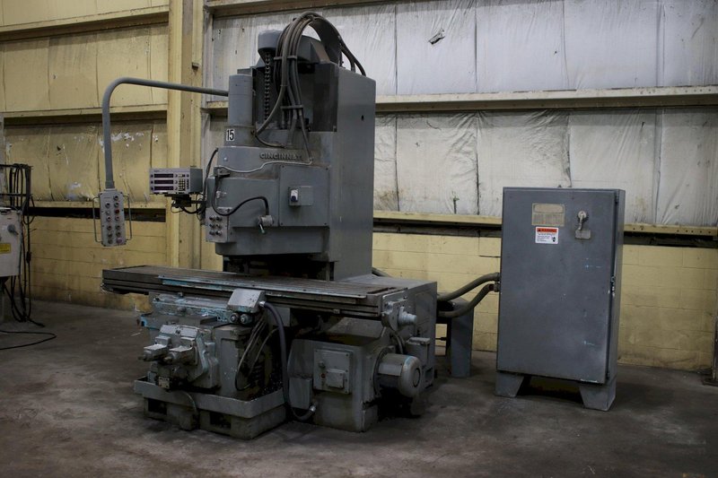 CINCINNATI VERCI POWER VERTICAL MILL: STOCK #75834