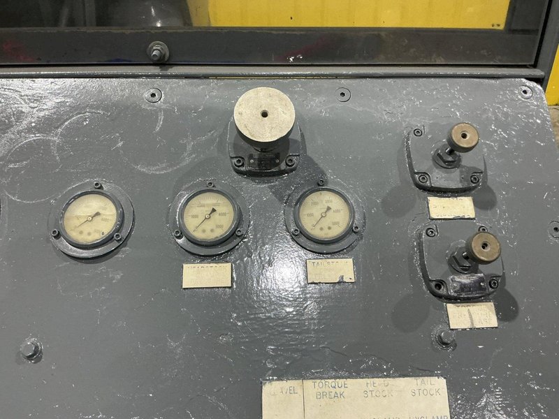 12" GOTCO MODEL #FT-80-2145 PIPE BUCKING "MAKE &amp; BREAK" TORQUE PIPE MACHINE: YOBRO #24411