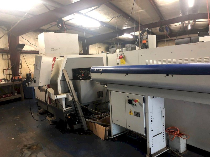 Traub TNL26 CNC Swiss Lathe, 2009 – Bar Feeder, Available Immediately