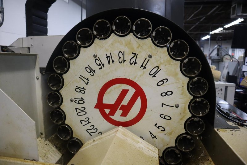 Haas VF-2SS CNC Vertical Machining Center, 12K Spindle, 24 Station SMTC, Probing, TSC, Chip Auger, 4th-Axis Brushless Drive - NEW 2014- Auction Item