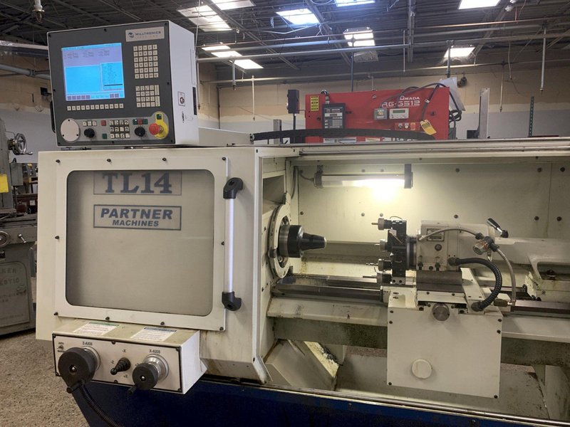 MILLTRONICS TL14x40 CNC Flat Bed Lathe, S/N 1121, New 2011