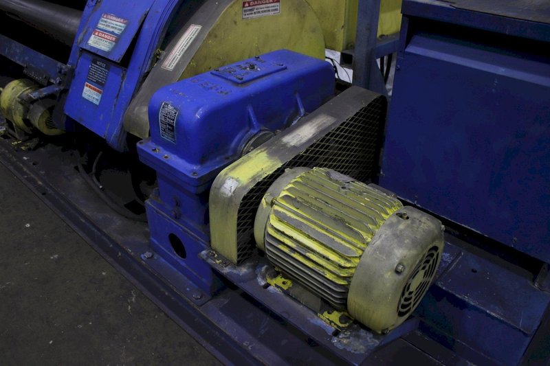 6' X 1/2" WEBB INITIAL PLATE BARREL ROLLING MACHINE : STOCK #75890