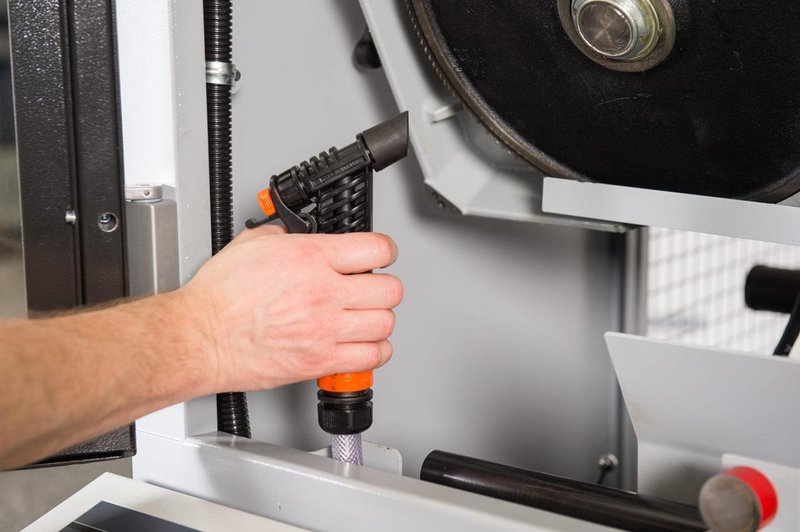 NEW 9" x 9" HYD-MECH H-230A HORIZONTAL BAND SAW
