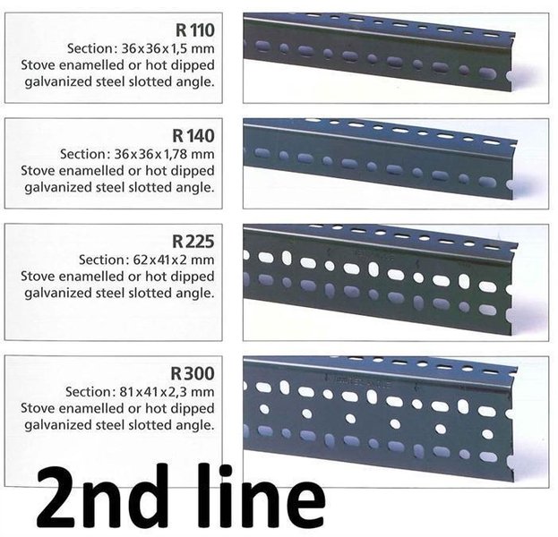 Colombo Profiling line for making perforated vertical corner profiles
