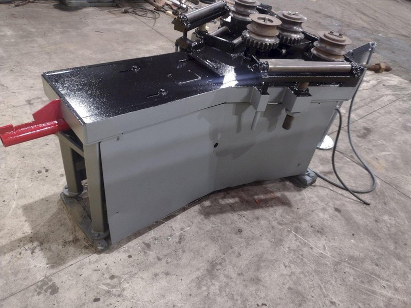 4&quot; WALLACE MODEL #465 4-ROLL TUBE &amp; PIPE ROLLING BENDER MACHINE, WITH TOOLING: STOCK #22764