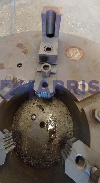 32” 3-Jaw Chuck with 36” Adapter Plate