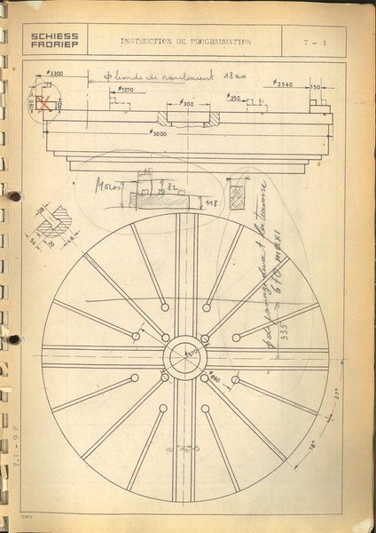Schiess 32 DZ - Ø 4020 x 3420 mm CNC