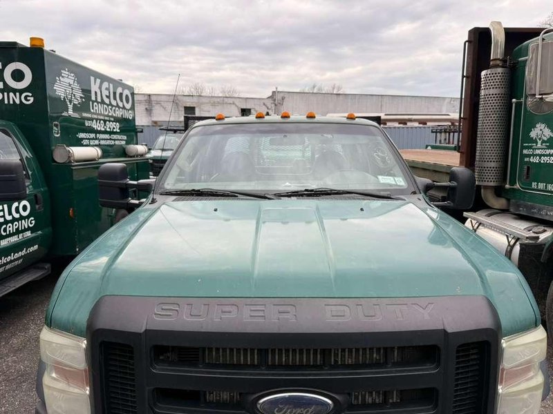 Ford F-550 Flatbed Truck, 2008 – 6.4L Power Stroke Diesel, DRW, Automatic, Contractor Ready