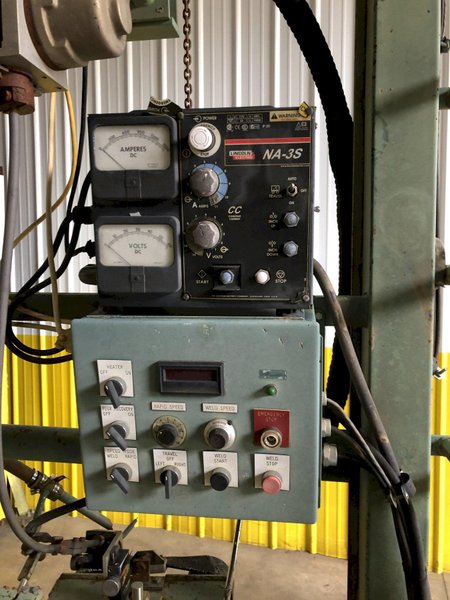 OGDEN AUTOMATIC HORIZONTAL TANK SEAM SUBMERGED ARC-WELDING MACHINE: STOCK #17134
