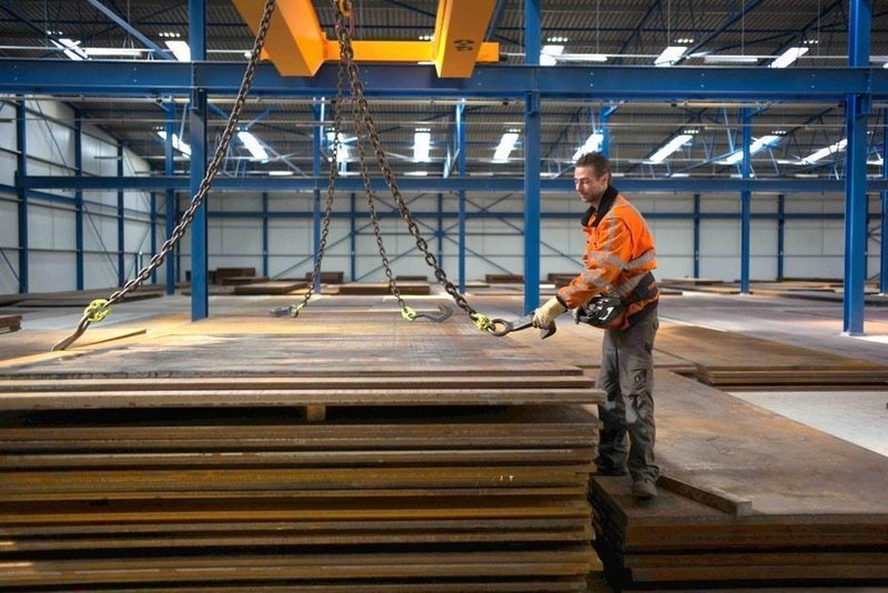 WMW Roller leveler - metal flattening machine 2200x40