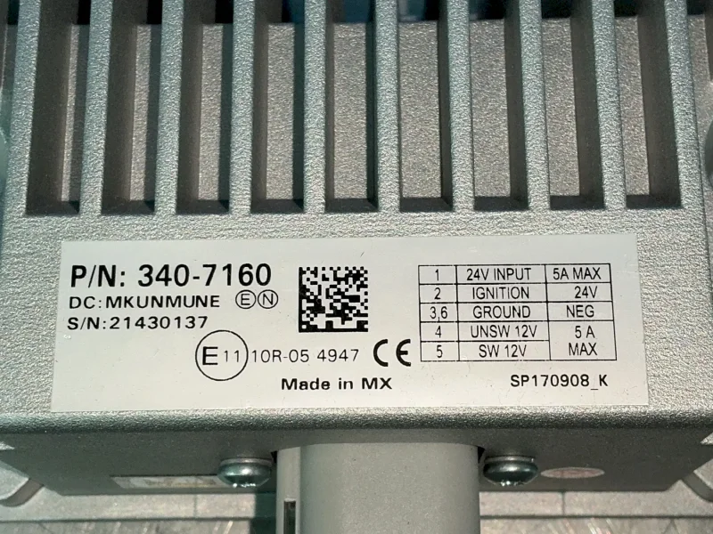 CAT 24V TO 12V POWER CONVERTERS  -  340-7160