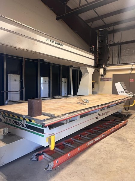 5′ x 16′ CR Onsrud 194C151203 5-Axis CNC Router, 2015
