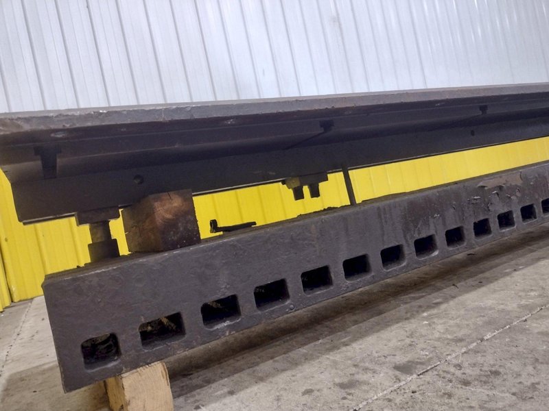 18&#039; LONG T-SLOTTED RAIL DIE PLATE: STOCK #24011