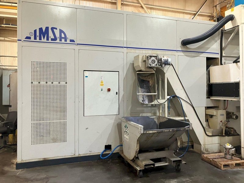 IMSA model MF1100BBLL/6P Dual Pallet 5 axis Gun Drill
