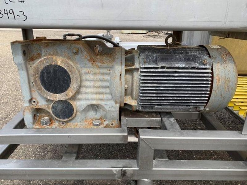 APV 10" 10" APV Discharge Screw Conveyor, S/S, 20 HP