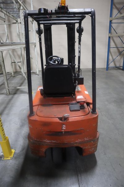 Linde E16-02 48V Electric Forklift 2343 lb Capacity- Auction Item