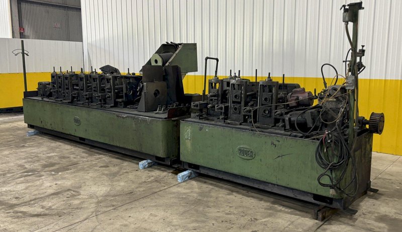 9 STAND X 2&quot; YODER M2 ROLLFORMER / TUBE MILL: STOCK #21145