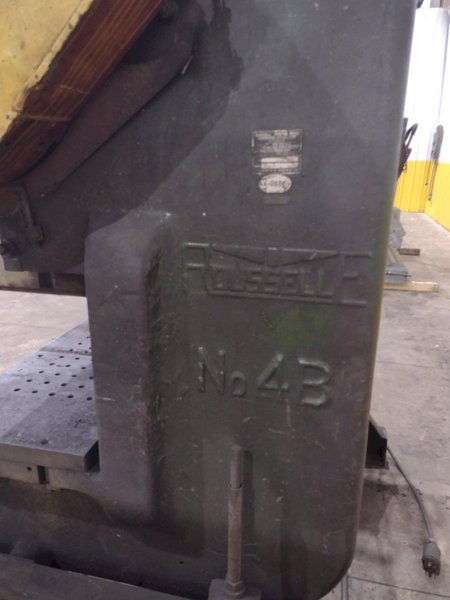 40 TON ROUSSELLE MODEL #4-B O.B.I. PRESS: YOBRO #25849