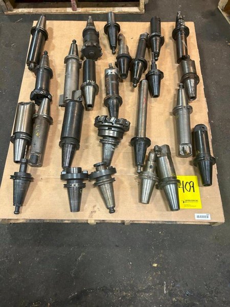 275 CAT 50 TAPER MILLING TOOLS &amp; TOOL HOLDERS: STOCK #22998