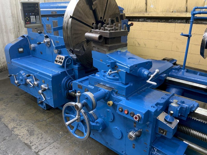 40" X 50" RYAZAN GAP BED ENGINE LATHE: STOCK #80596