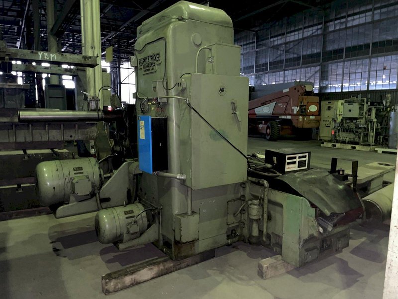 30 HP X 24&quot; X 92&quot; KEARNEY &amp; TRECKER MODEL #CSM SIMPLEX BED TYPE MILLING MACHINE: STOCK #14797