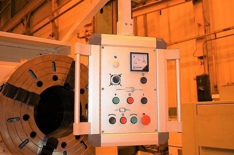 SPARK 40" x 236" Hollow Spindle Manual Lathe, 14" Bore, Brand New