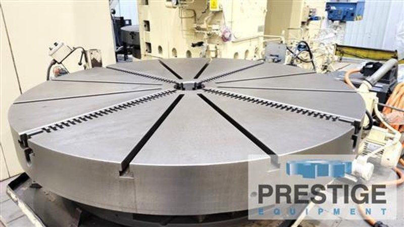 Giddings &amp; Lewis 72&quot; High Column CNC Vertical Boring Mill