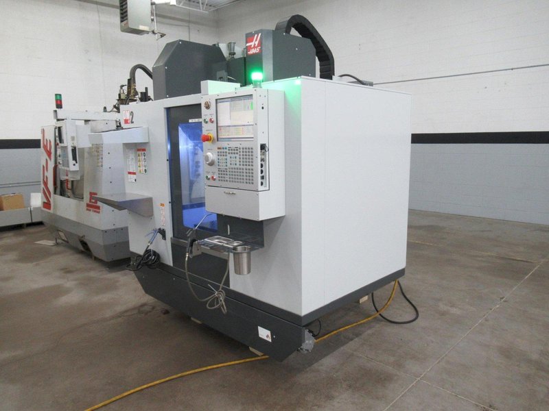 Haas DM-2 CNC Vertical Machining Center, NextGen Control, Brushless 4th &amp; 5th Axis Drives, Haas HRT-210, TSC, Probing, 18 ATC