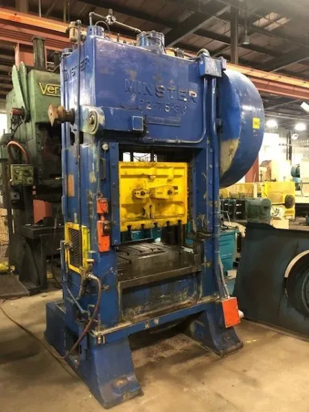 MINSTER 75 TON SSDC PRESS, STOCK# 13886J