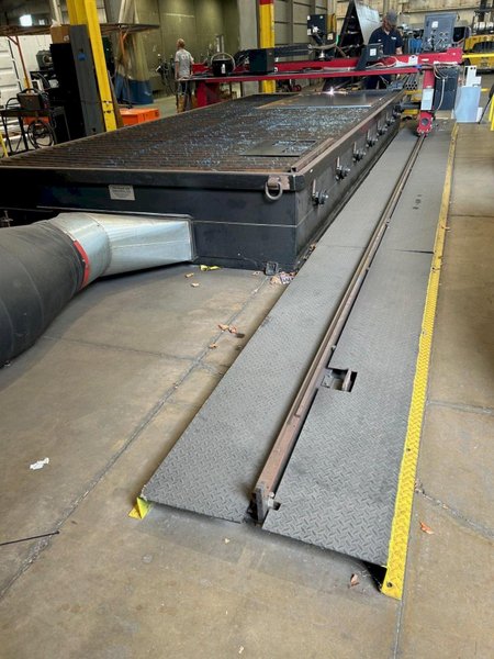 USED KOIKE ARONSON 8&#039; X 20&#039; 130 AMP HIGH DEFINITION CNC PLASMA CUTTER MODEL PLP-2500, Stock# 11117, Year: 2012