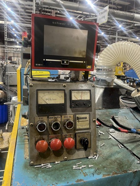 Nakashimada Model TH4-6A Four Die Progressive Header