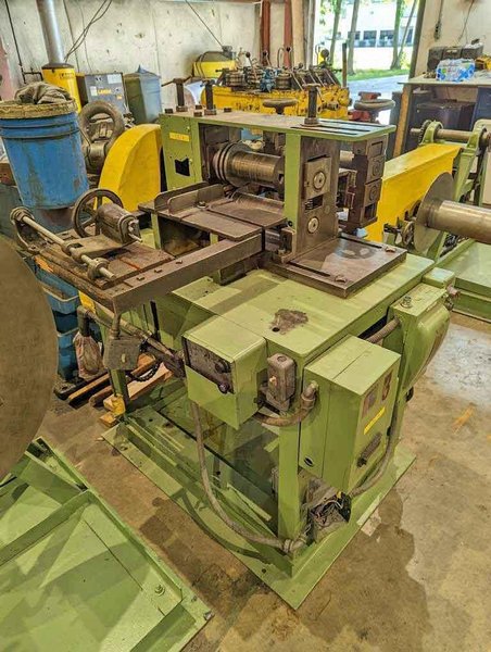 9" x 2.50" National Standard Slitting Line STOCK#3223