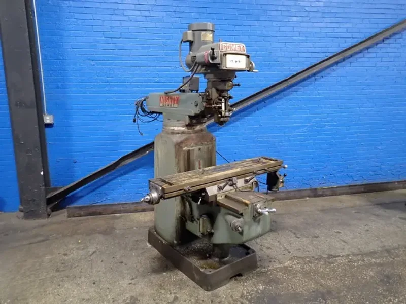 COMET 10" X 50" VERTICAL MILL