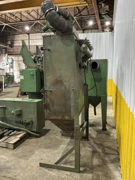 6 CU FT GOFF MODEL #6BB RUBBER BELT TUMBLE TYPE BLAST MACHINE: YOBRO #25035