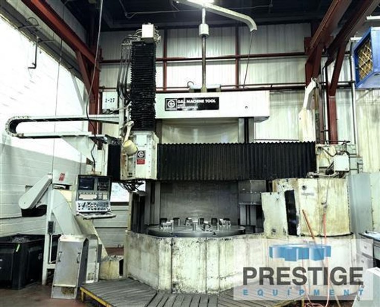60&quot; GIDDINGS &amp; LEWIS CNC VERTICAL Boring Mill