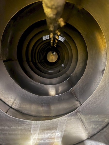 2018 JENFAB STAINLESS MODEL #LJ 19" ROTARY DRUM WASH / RINSE / DRAY PARTS WASHER SYSTEM: YOBRO #24681