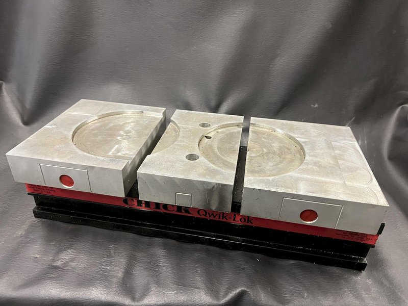 Chick MBAS1550 Qwik-Lok Double Lock CNC Vise | 6" Width