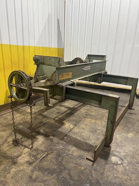 15,000 LBS X 24"-76" ACCO MANSAVER ADJUSTABLE SHEET LIFTER #3296